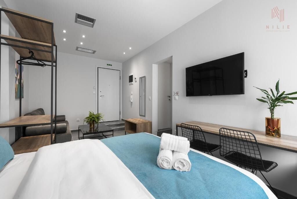 舒适开间， 城市景观