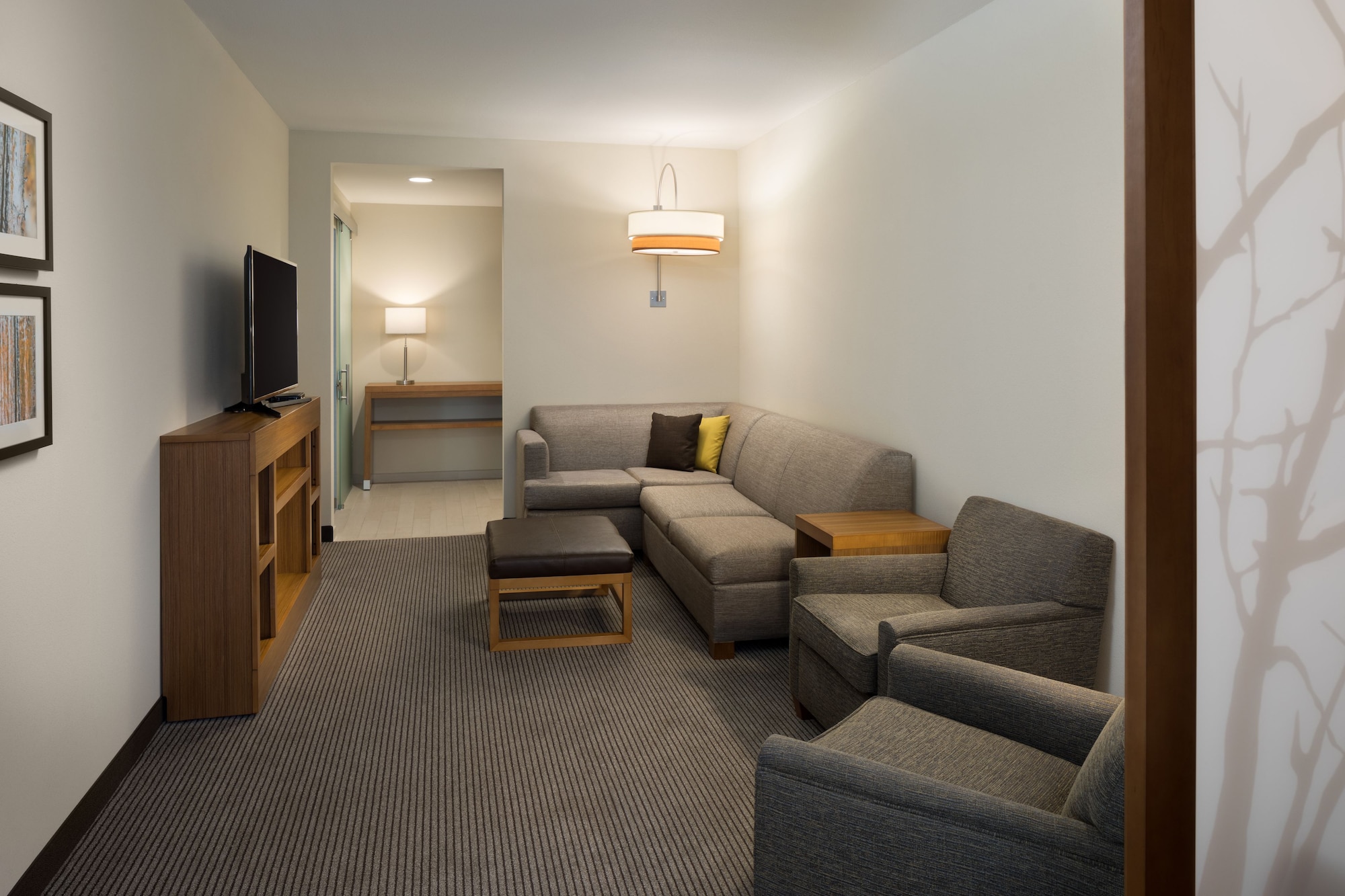 两张大床房带梳化床