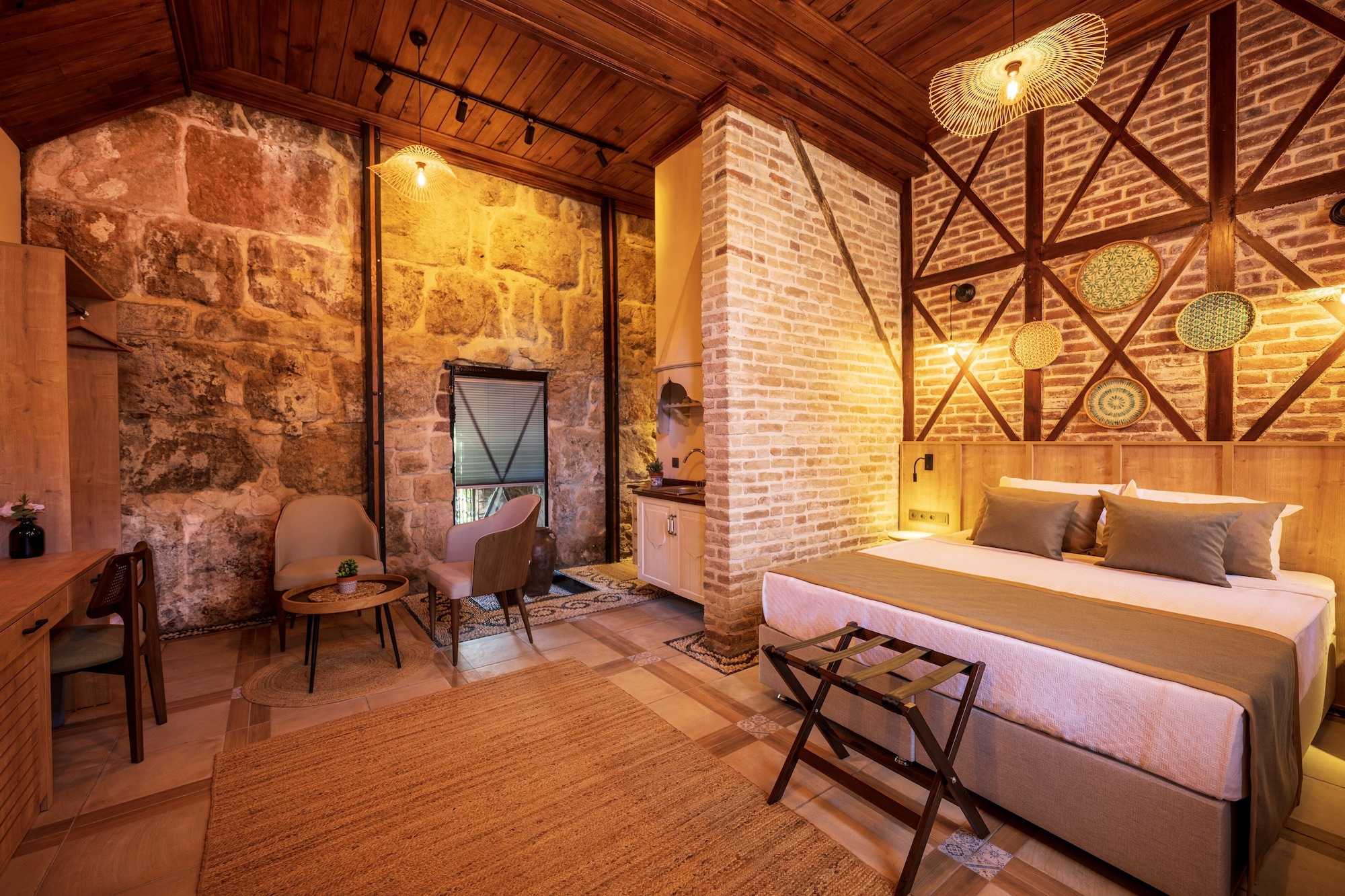 精英单间套房，附楼