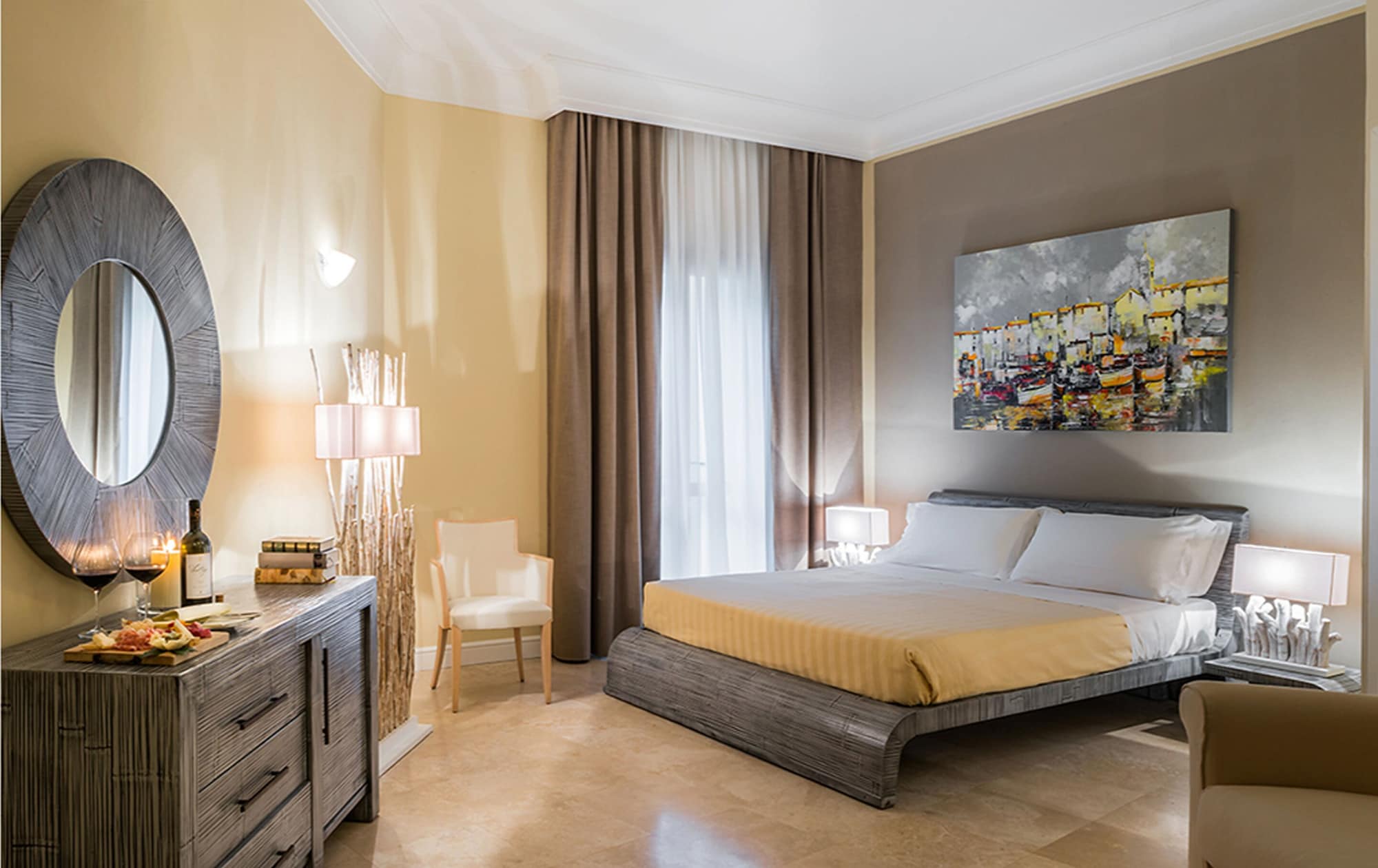 园景高级双床房