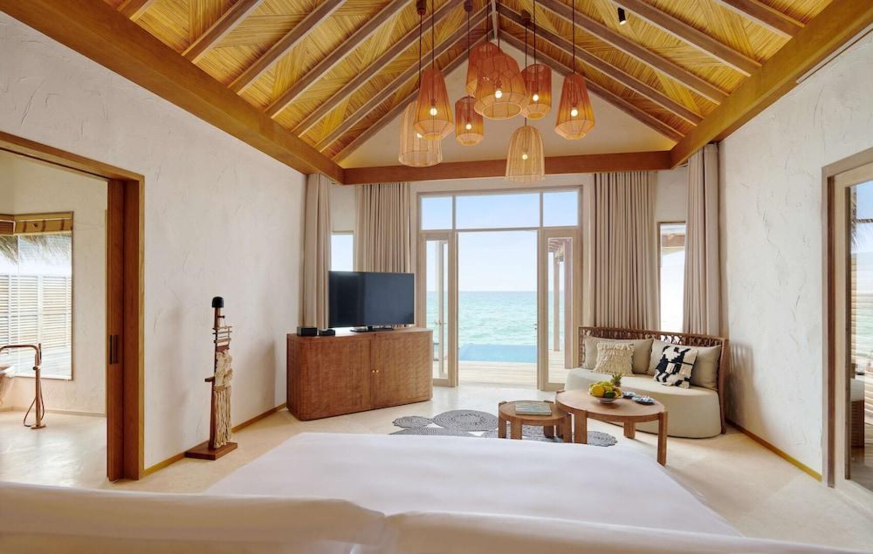 水上日出两卧室别墅 - 带泳池