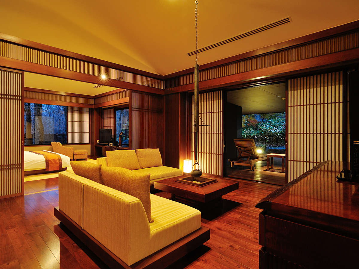 带浴室的和洋式套房