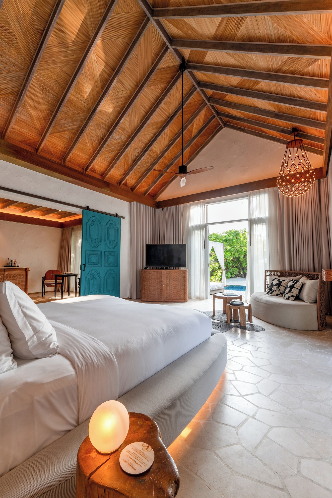 海滩日落别墅 - 带泳池