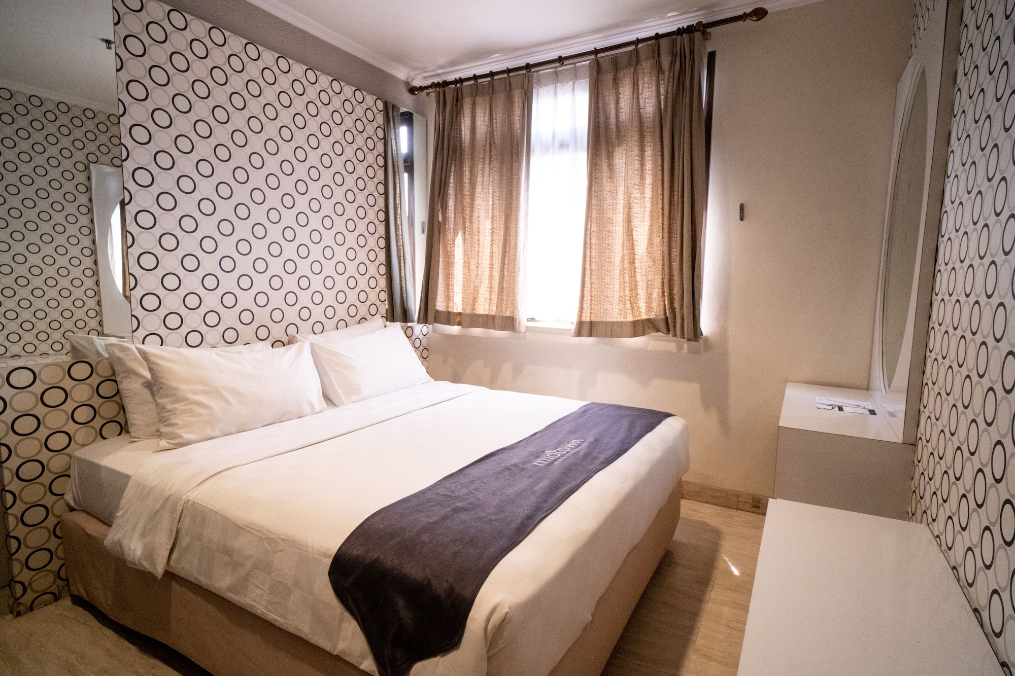 高级房, 1 张双人床, 无烟房, 城市景观