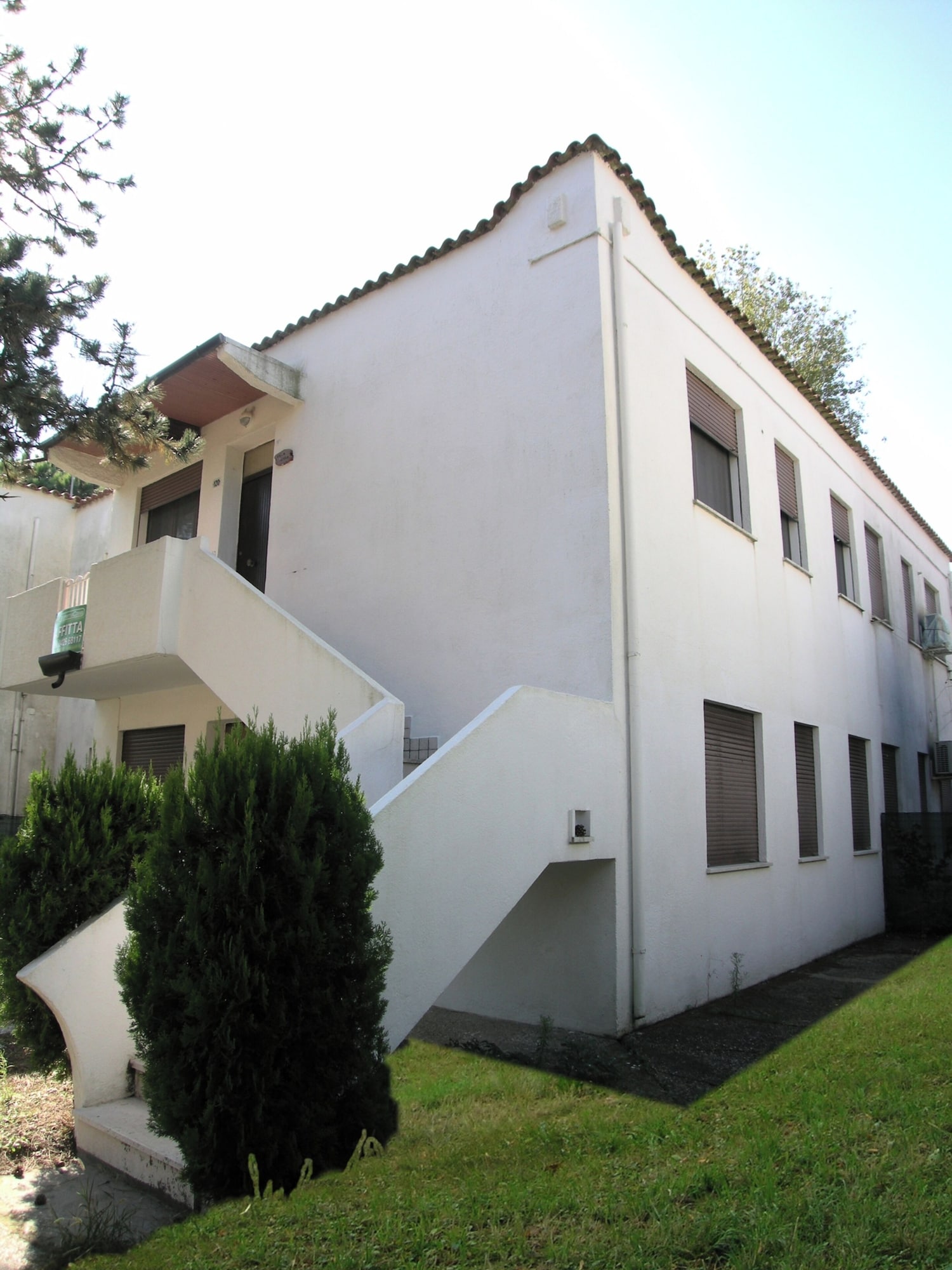 带阳台的花园景两卧室公寓