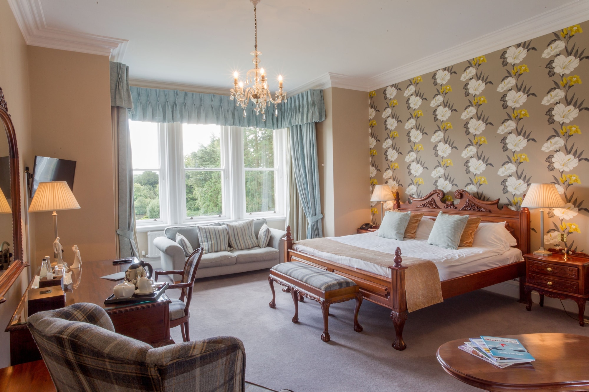 豪华双人房， 1 间卧室