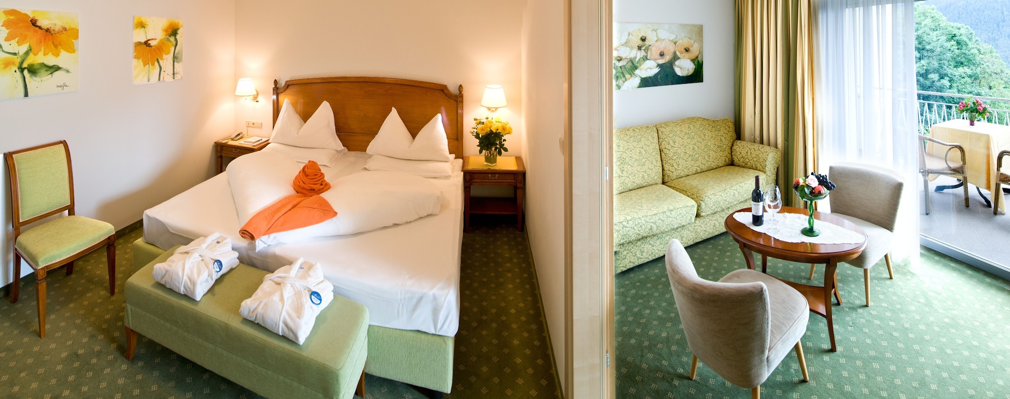 Suite Deluxe, Non Fumatori, Vista Montagna Con Letto Matrimoniale O 2 Letti Singoli (2 Pax)