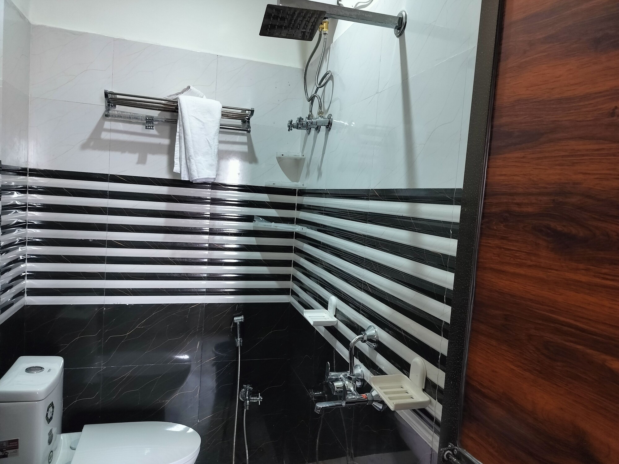 奢华公寓， 多张床， 阳台， 城市景观