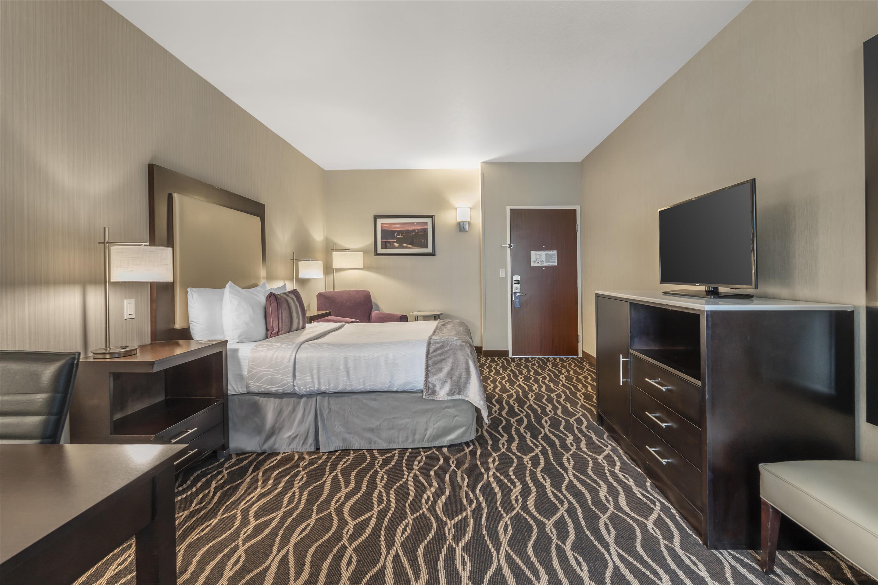 行动无障碍双人床房带浴缸