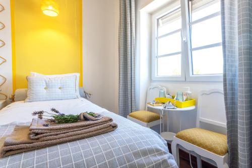 市景双床间 - 带外部私人浴室