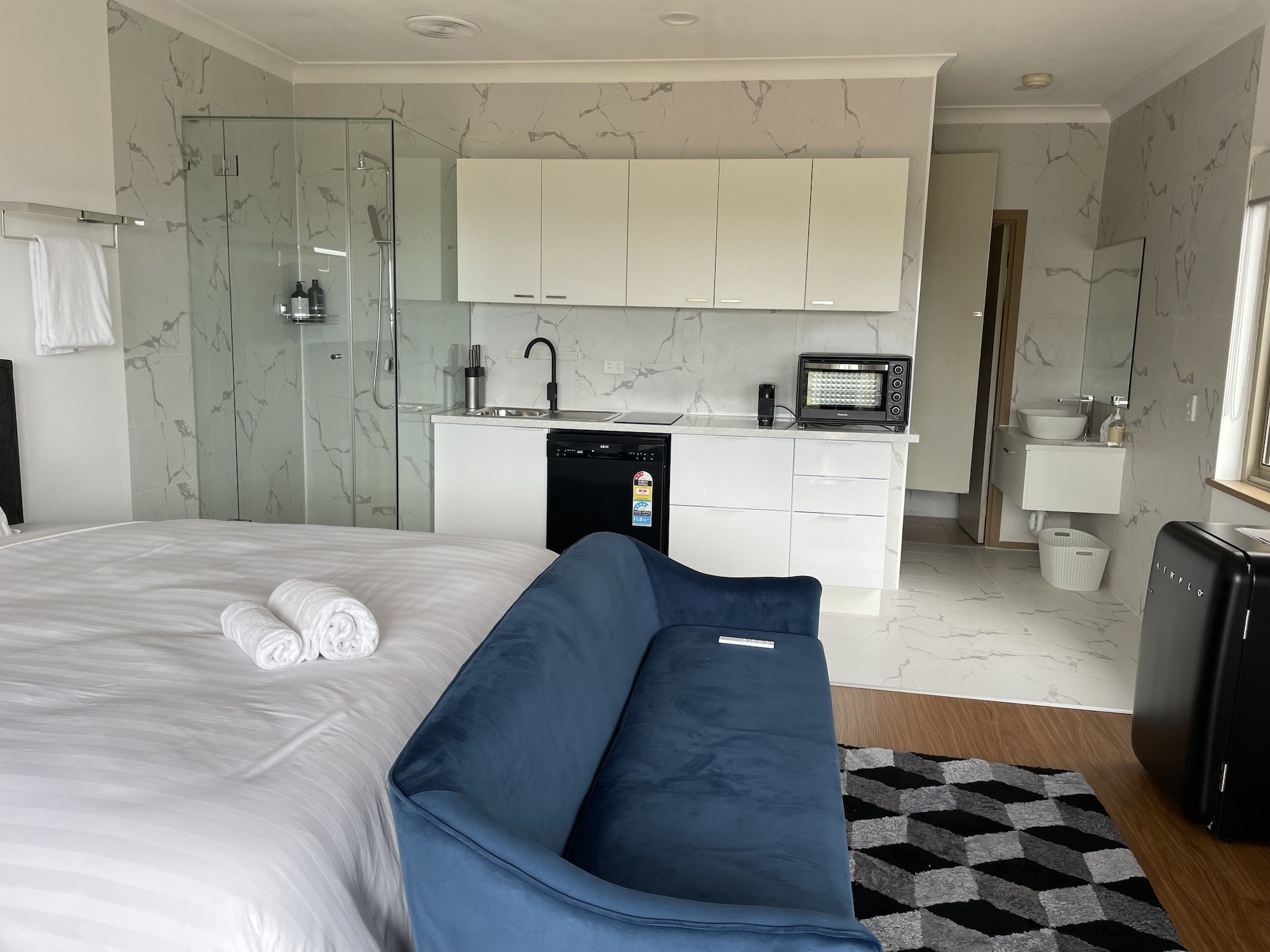 带海景的双人房