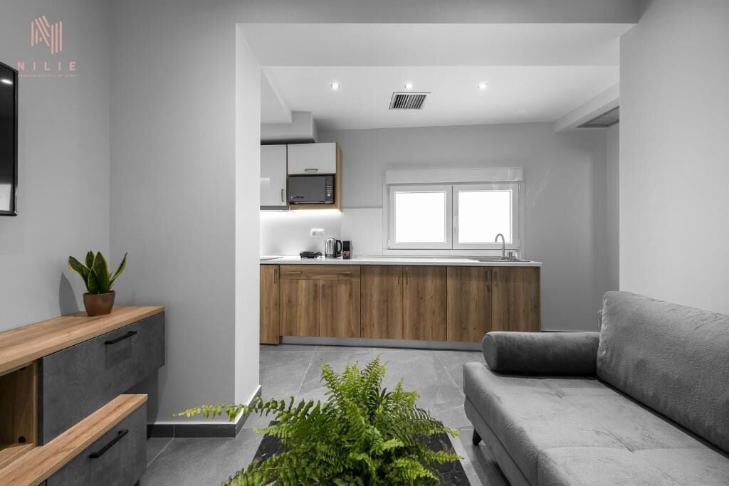 市景一卧室公寓