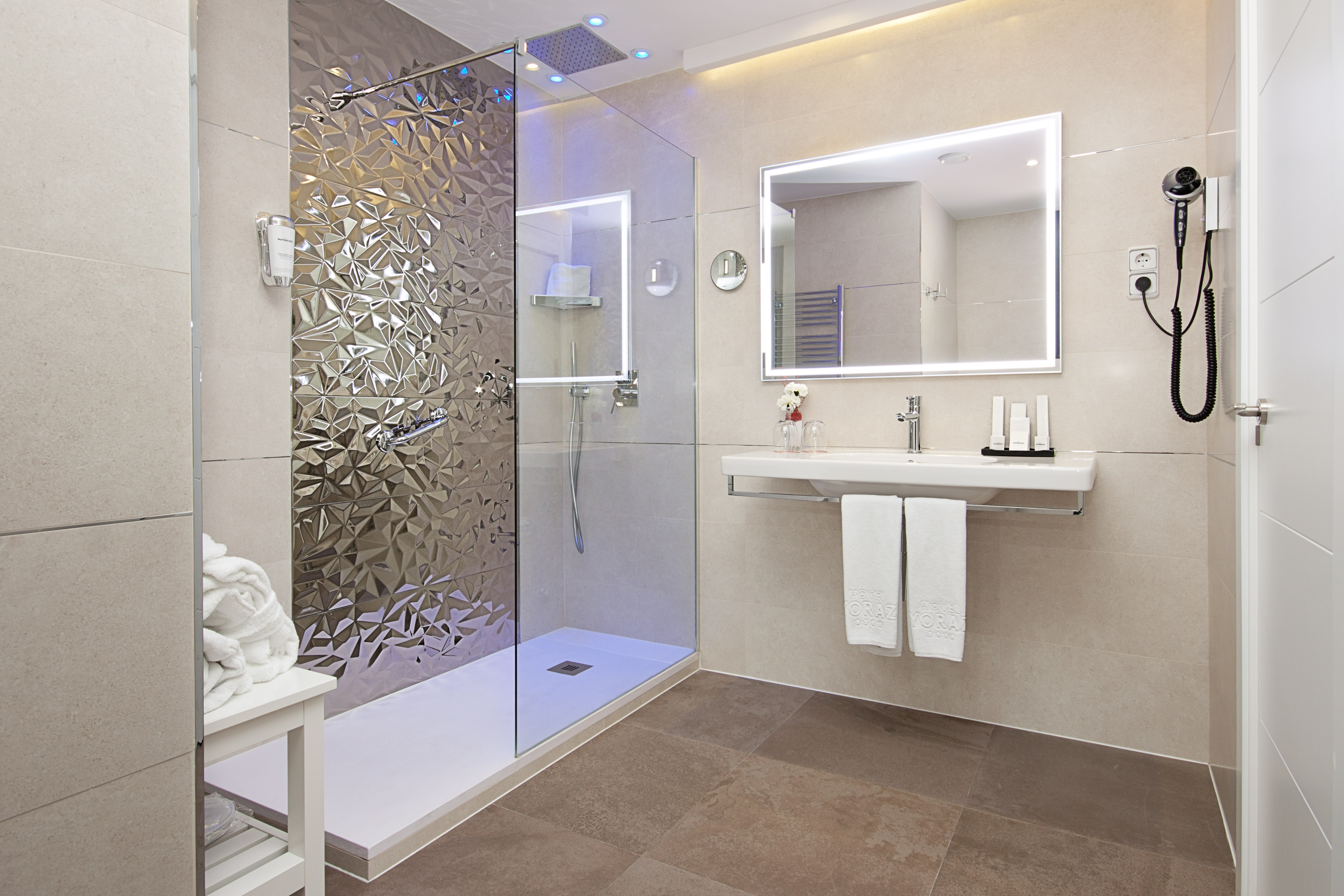 带露台的双人房