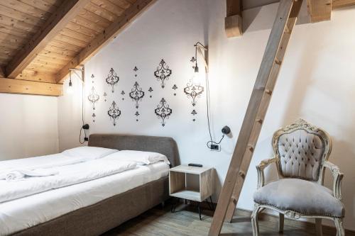 空调高级双人间 - 位于阁楼