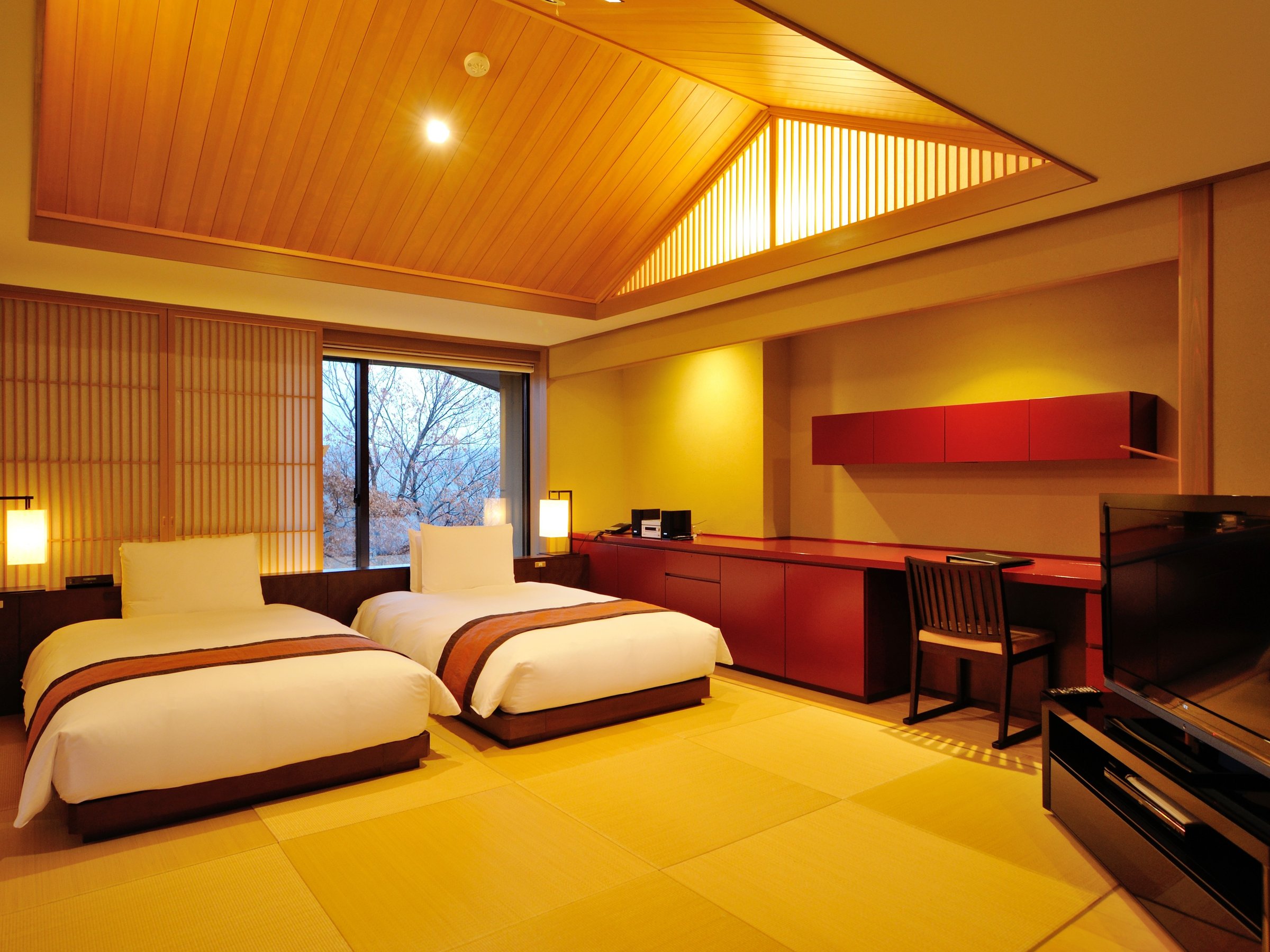 带浴室的和洋式套房