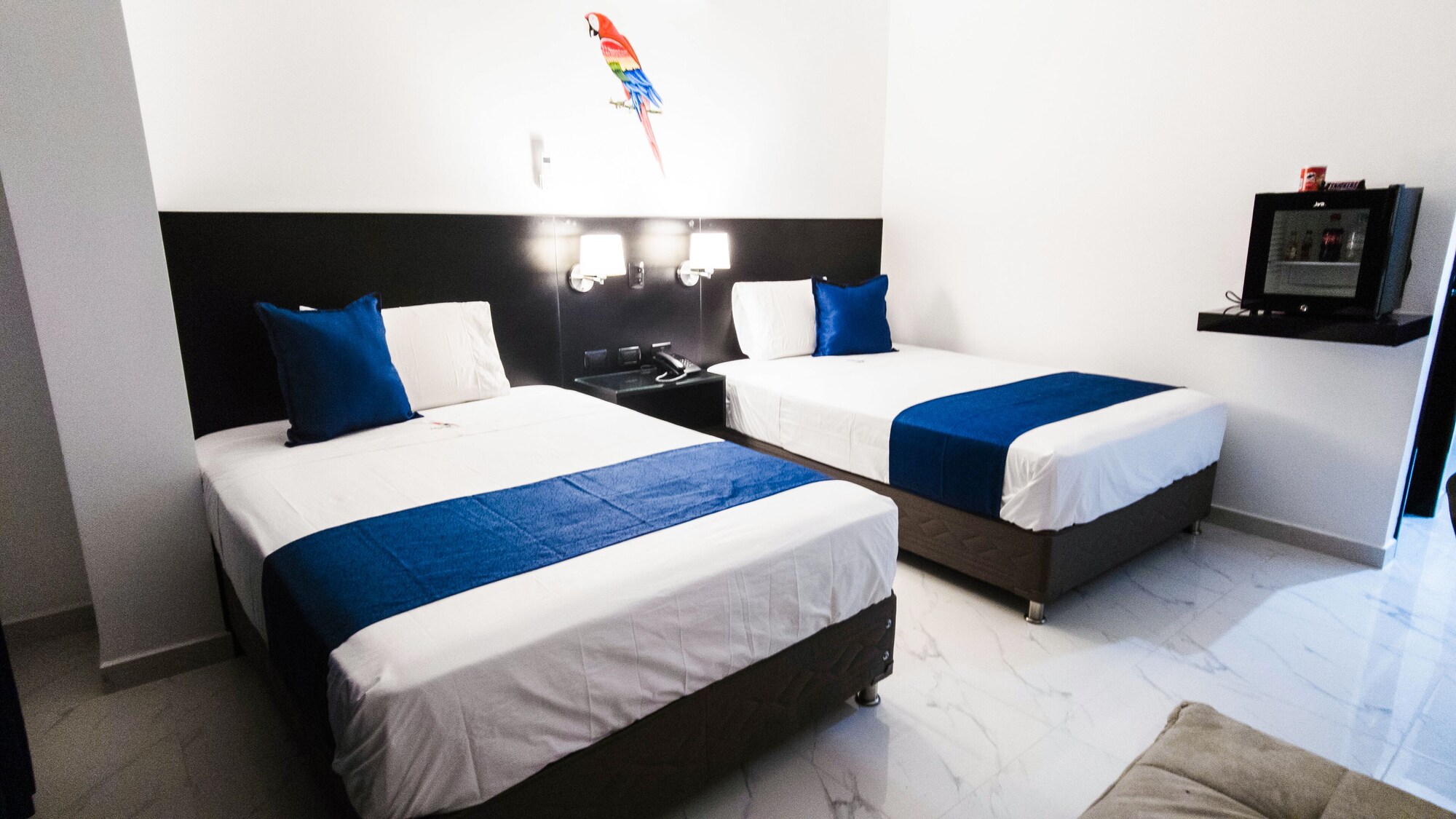 标准双床房带沙发