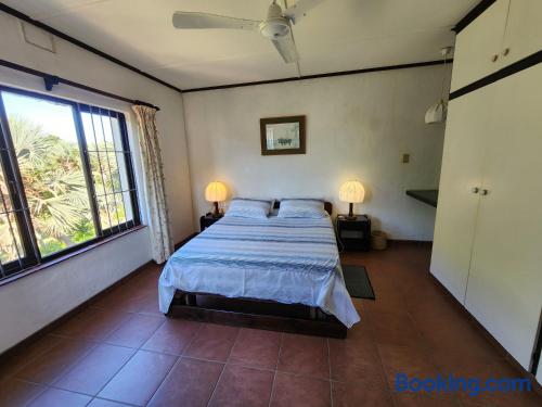 享有花园景致的公寓