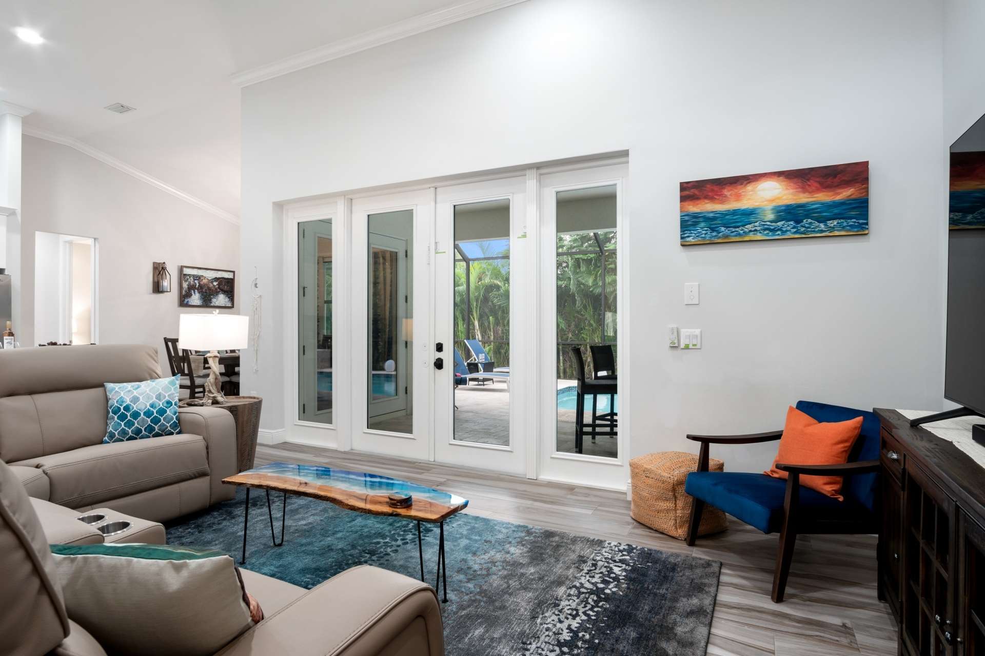 带加热盐水池和户外设施的热带度假-惊艳的庇护所