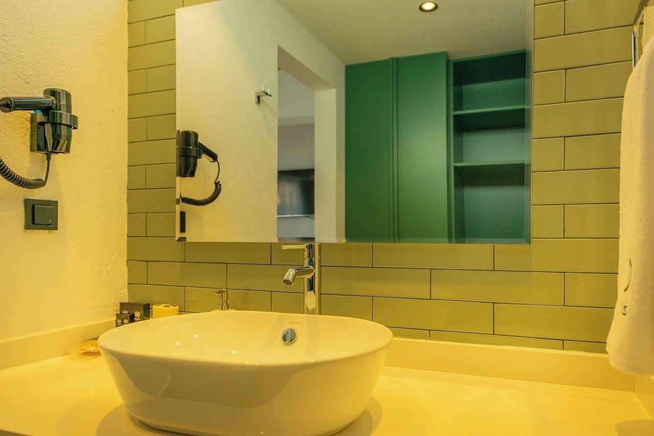 带阳台的标准山景双人间