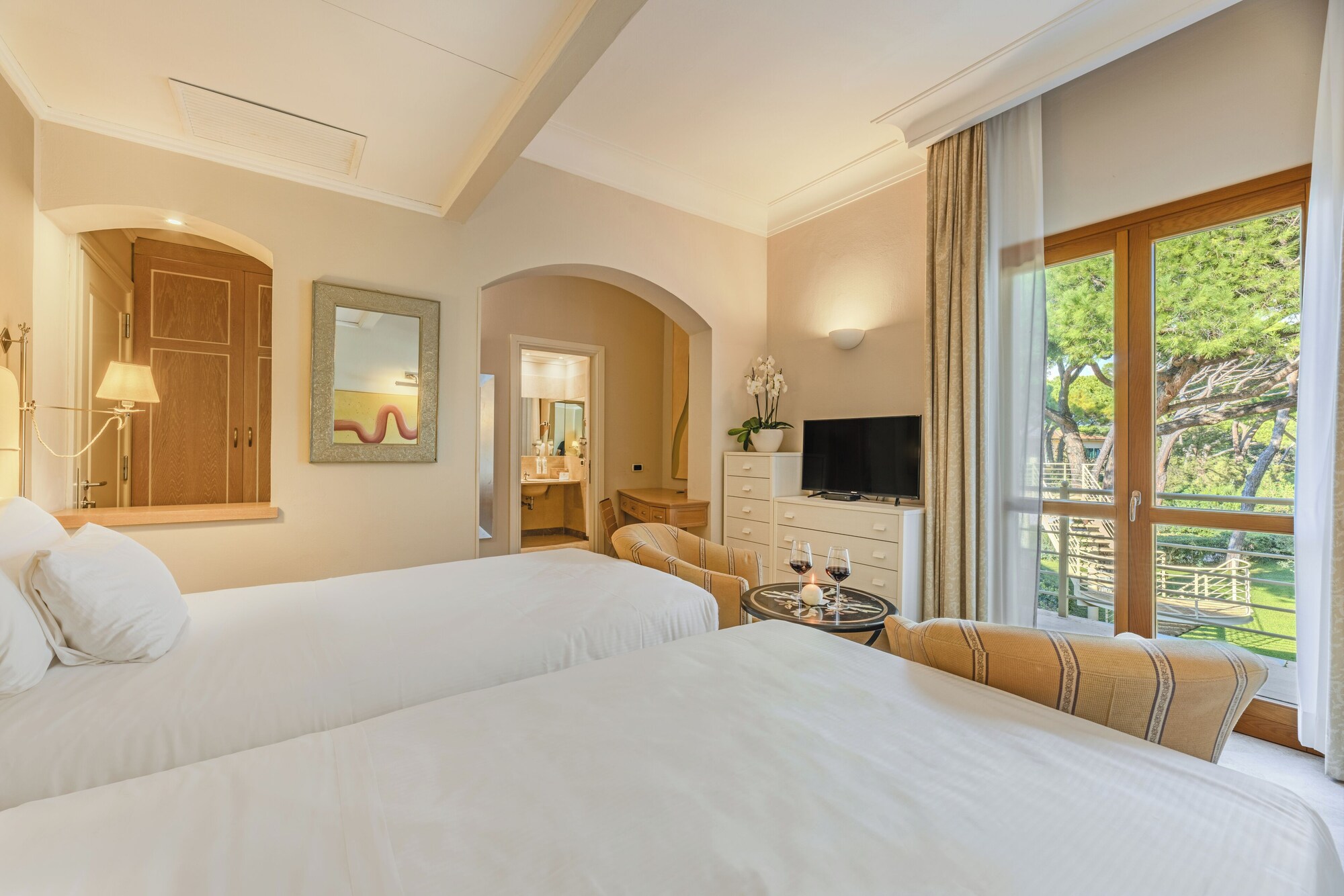 园景经典双床房