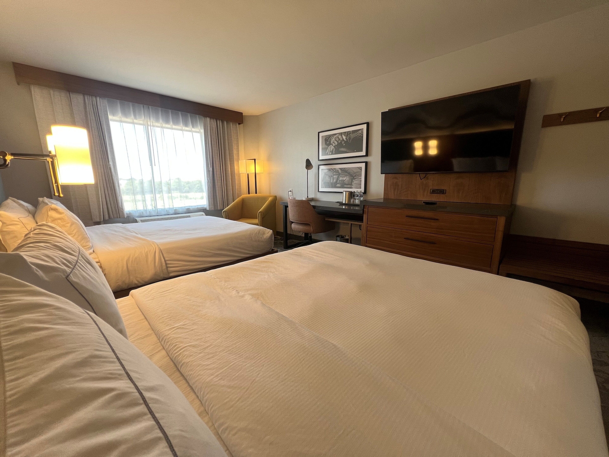 无障碍两张大床房（带浴缸）