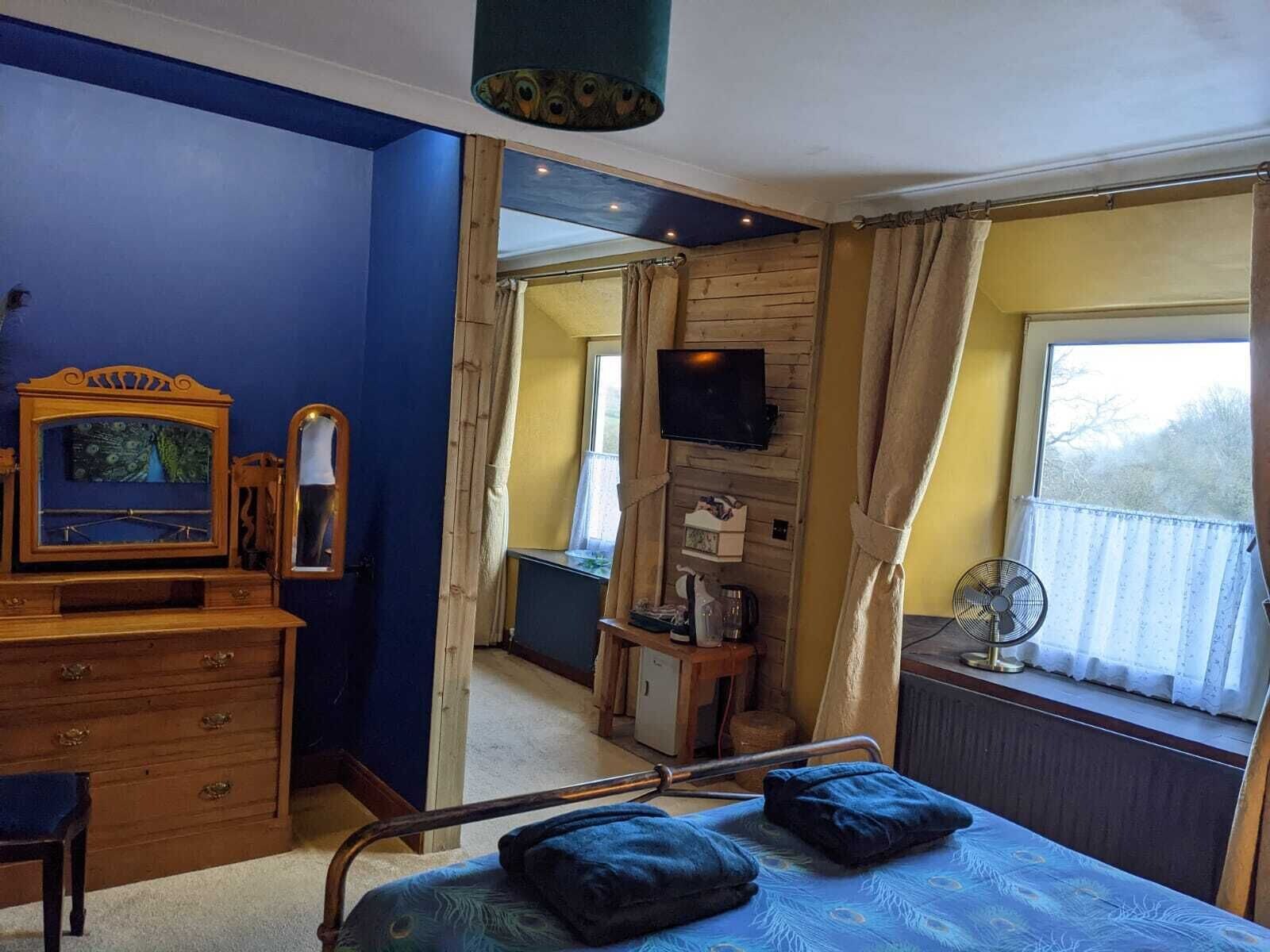 雙床或雙人房（孔雀家庭套房）