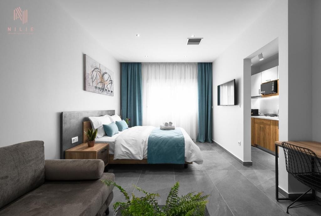 舒适开间， 城市景观