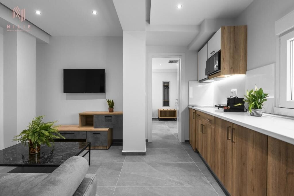 市景一卧室公寓