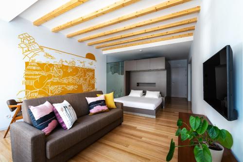 一室房（带阳台）