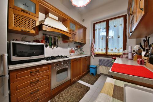 享有花园景致的公寓