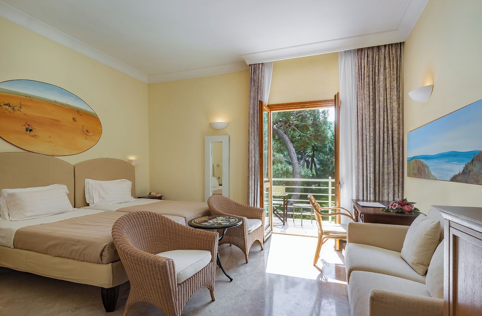 园景高级双床房