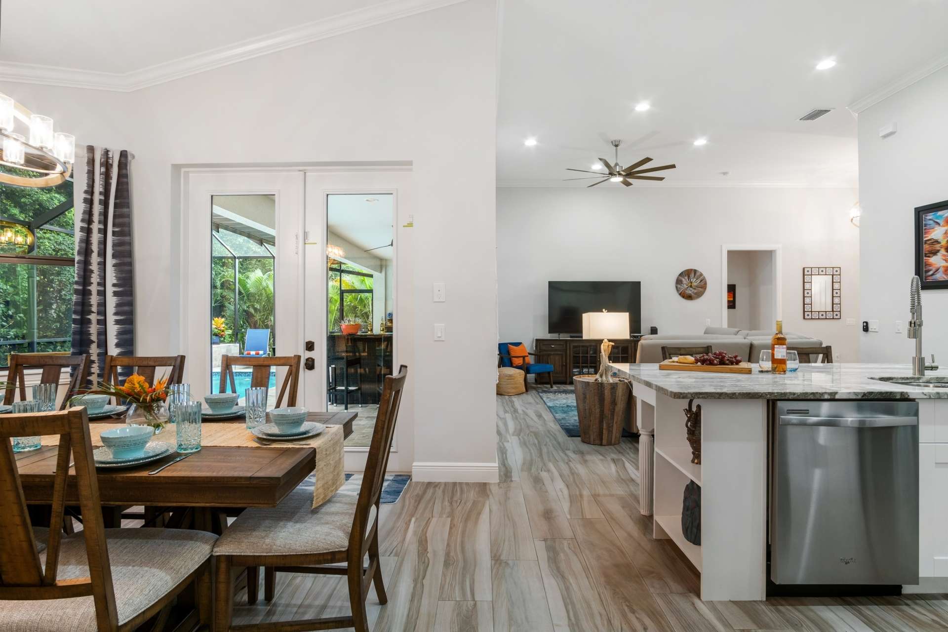 带加热盐水池和户外设施的热带度假-惊艳的庇护所