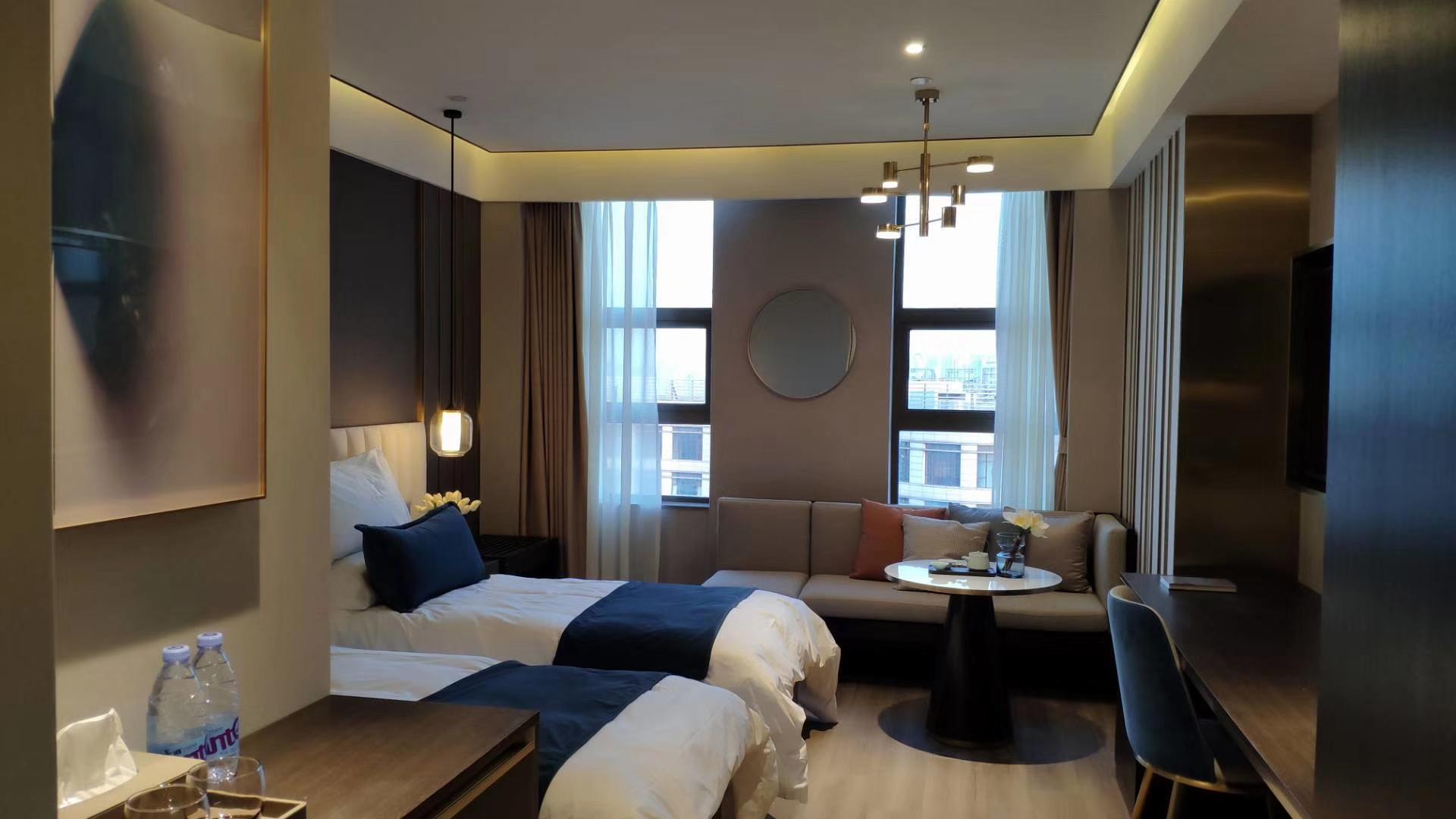 豪华双床房（洗烘机+冰箱+可投屏）