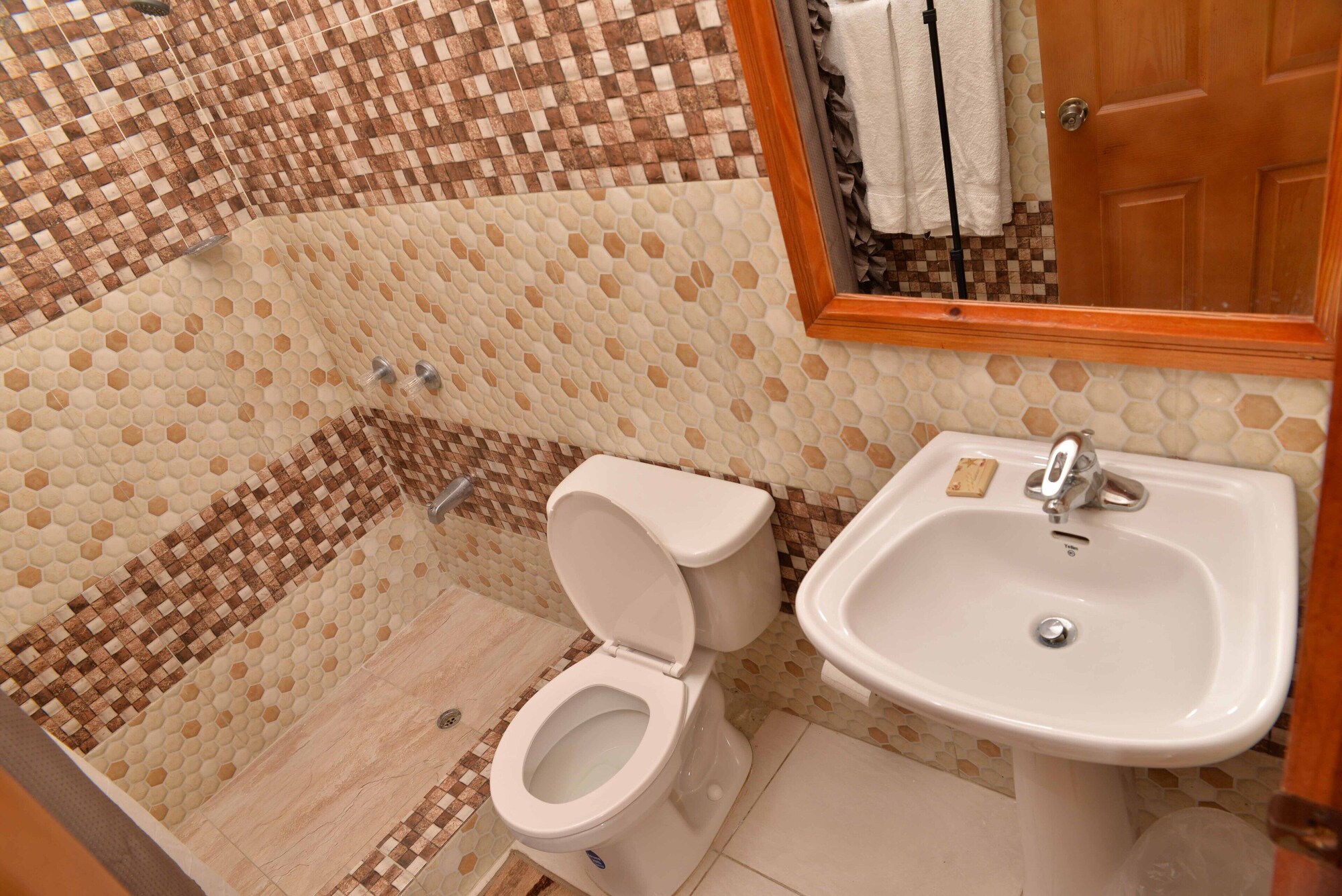 奢华双床房， 2 张大床， 花园景观