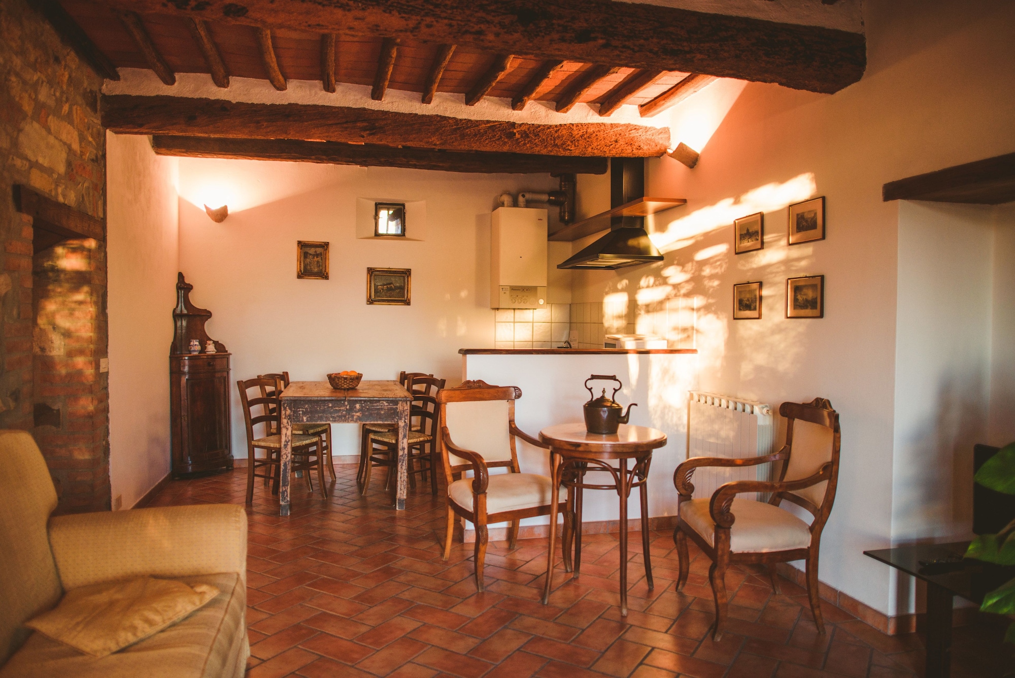 带葡萄园景观的一卧室公寓