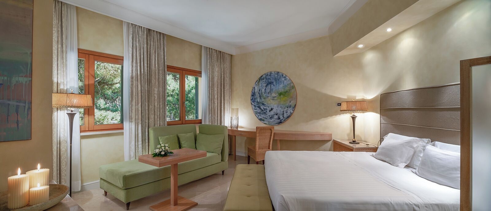 园景高级双床房