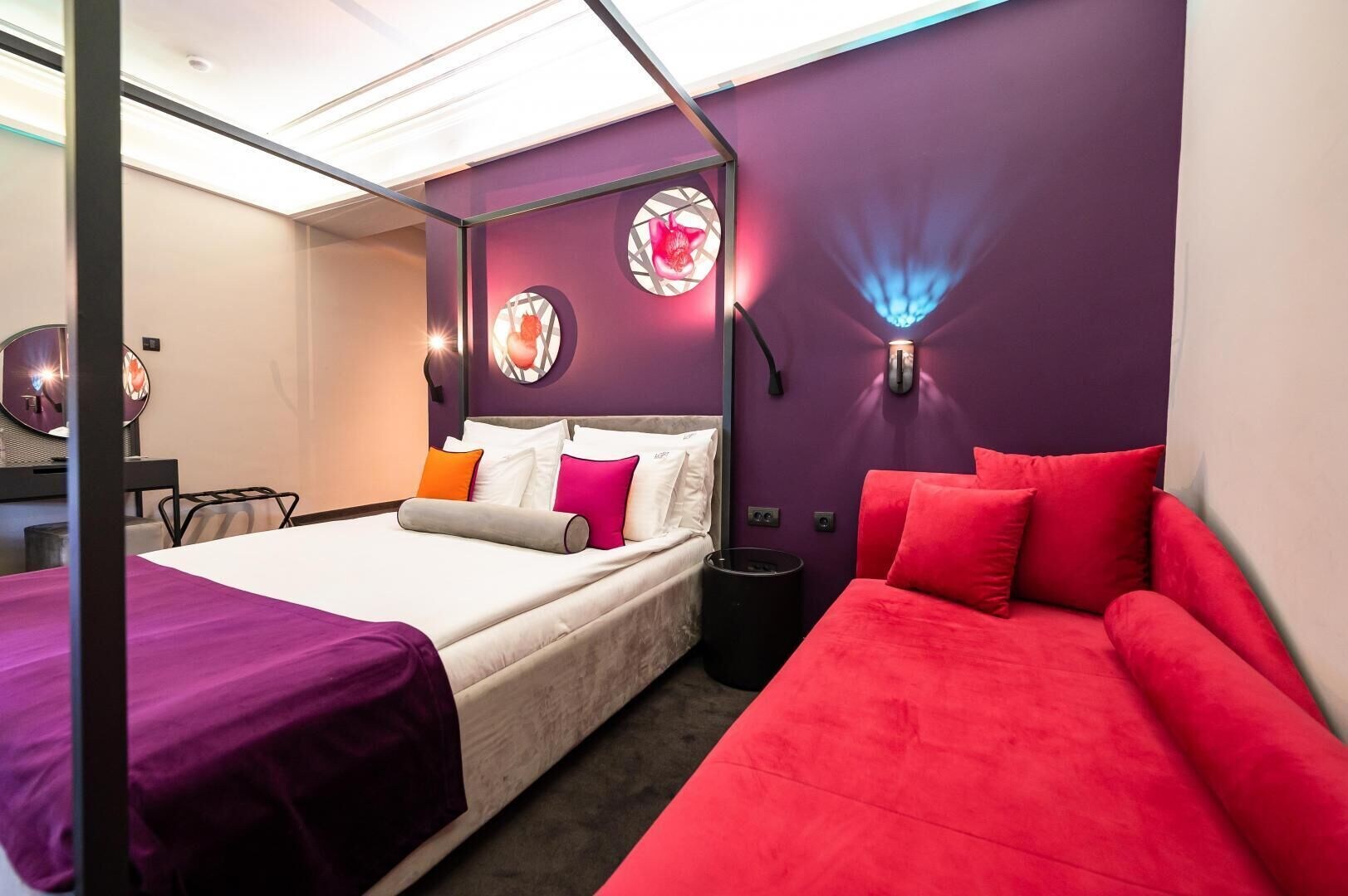 豪华双人床房（带加床）