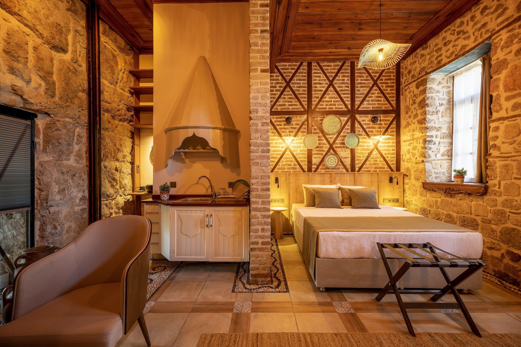 精英单间套房，附楼