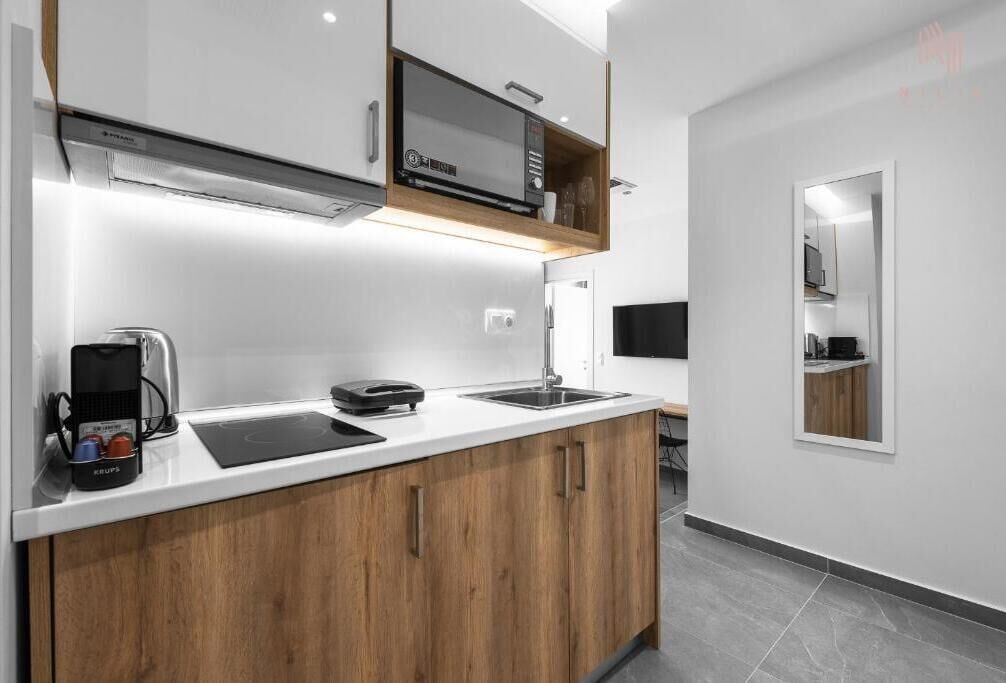 市景一卧室公寓