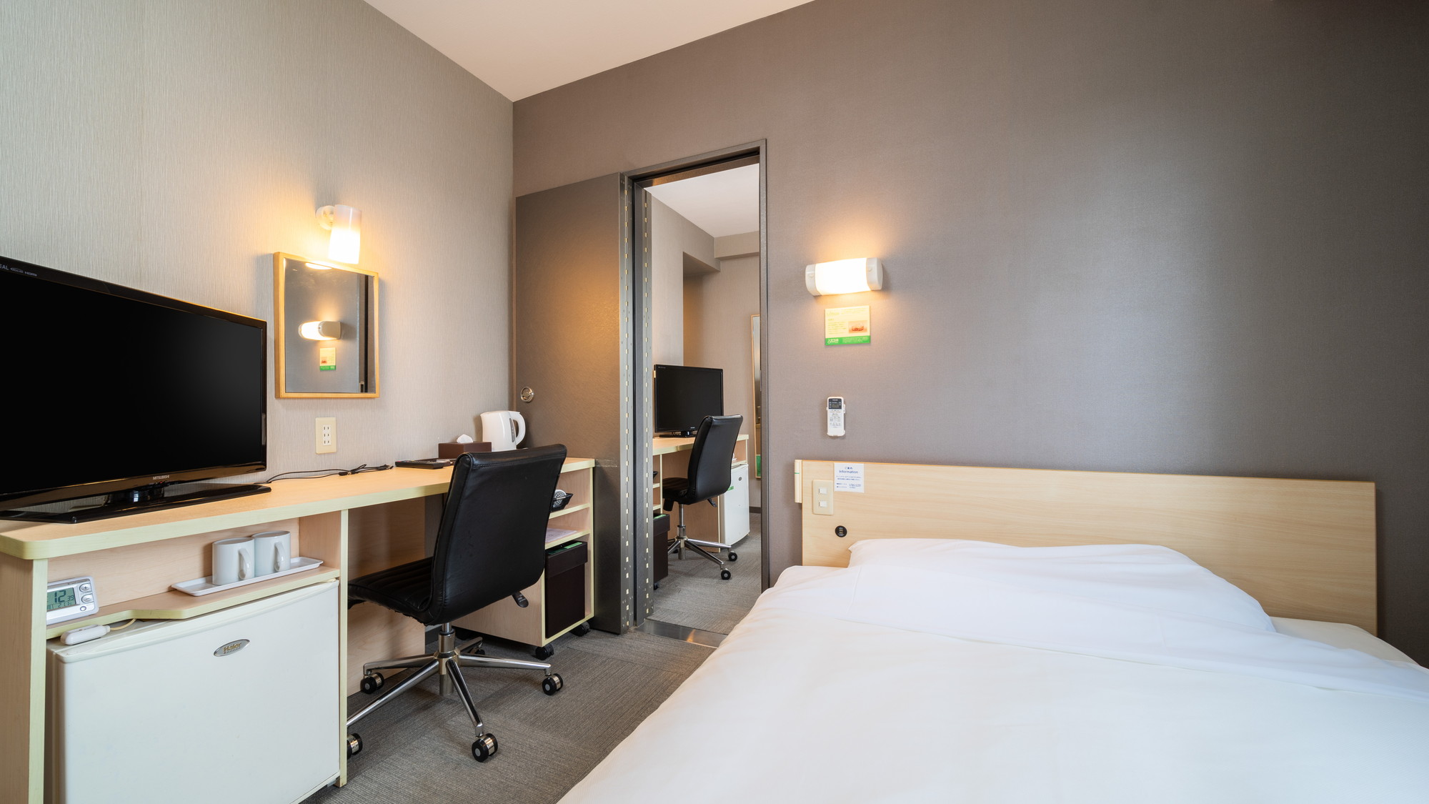 连通2间标准房，禁烟