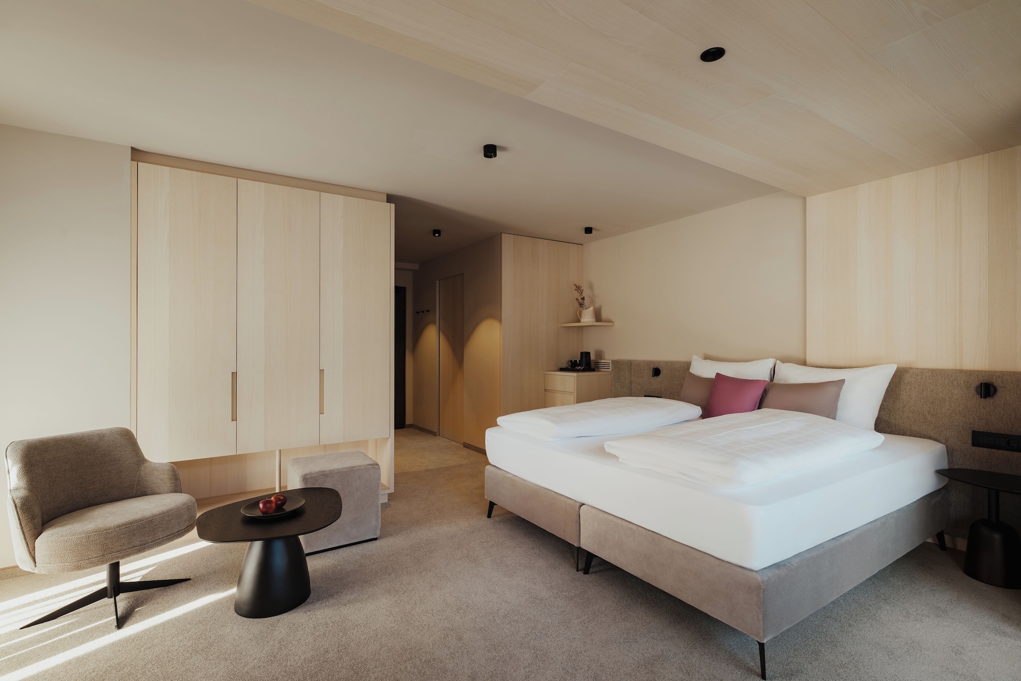 高级双人房，山景