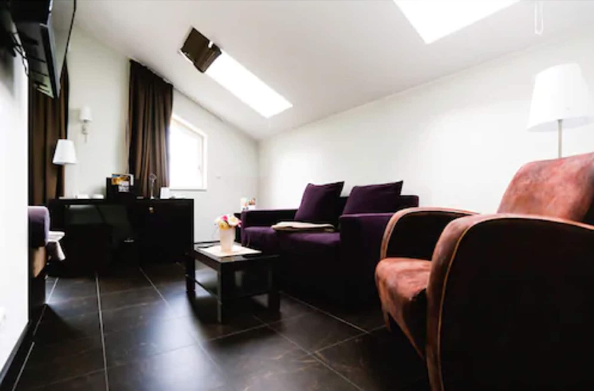 豪华套房， 阳台， 公园景观