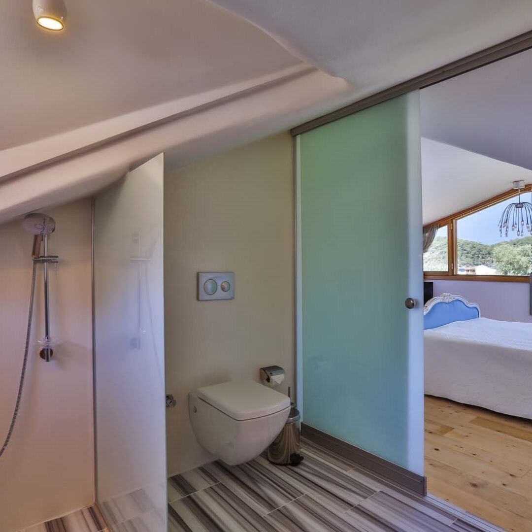 带海景的双人房-阁楼