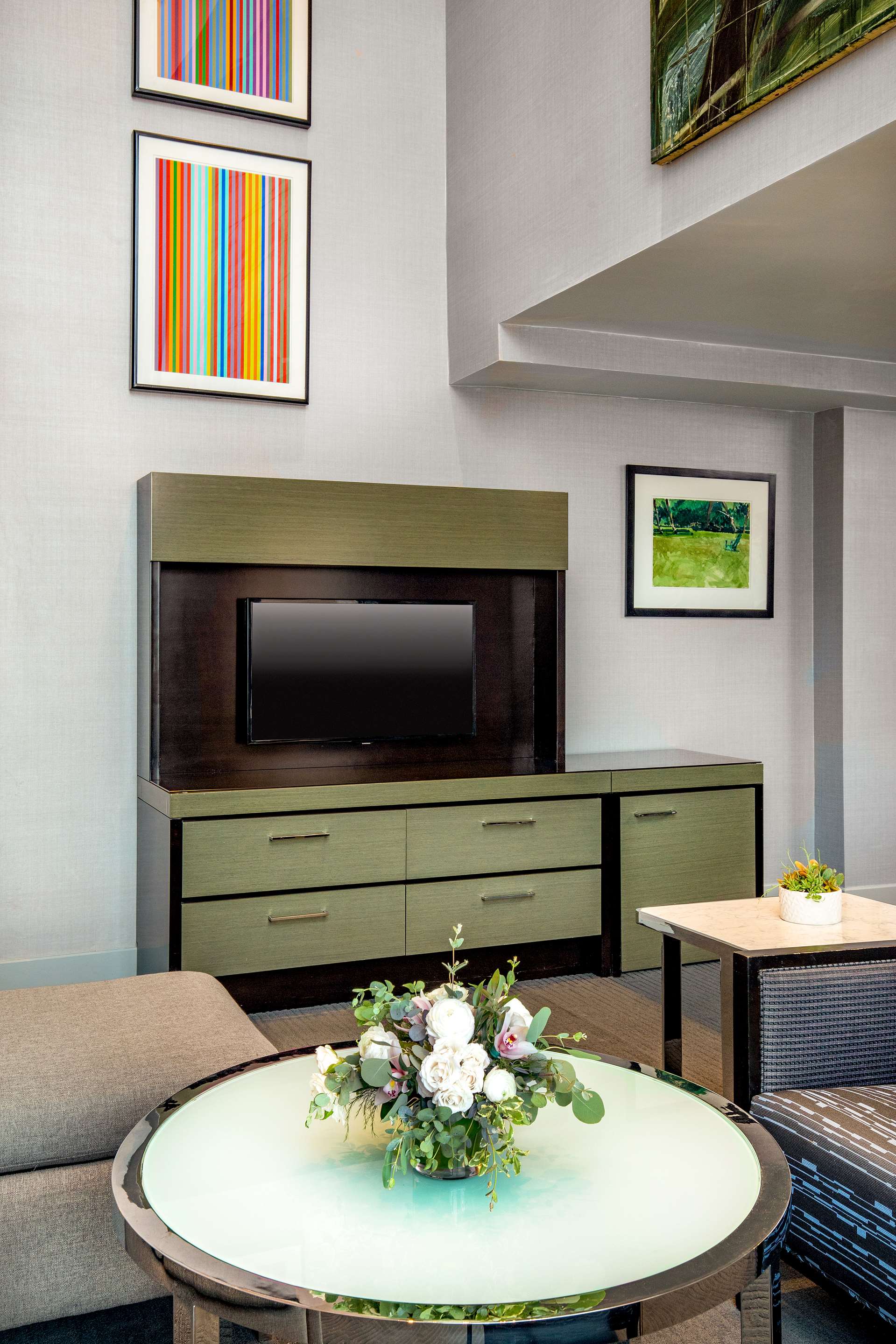 客房， 2 張大床， 無障礙