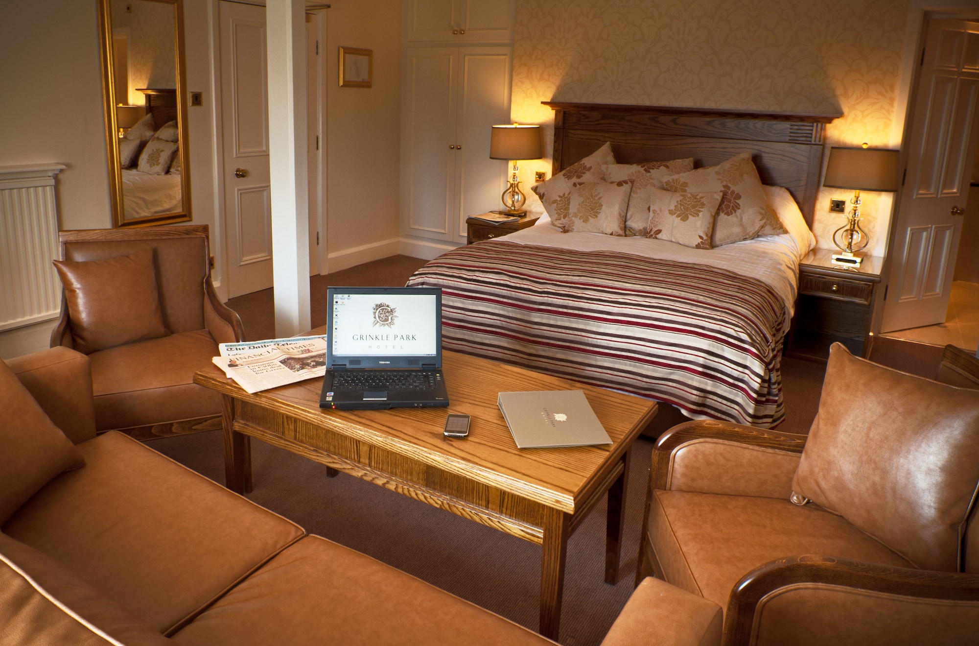 豪华双人房， 1 间卧室