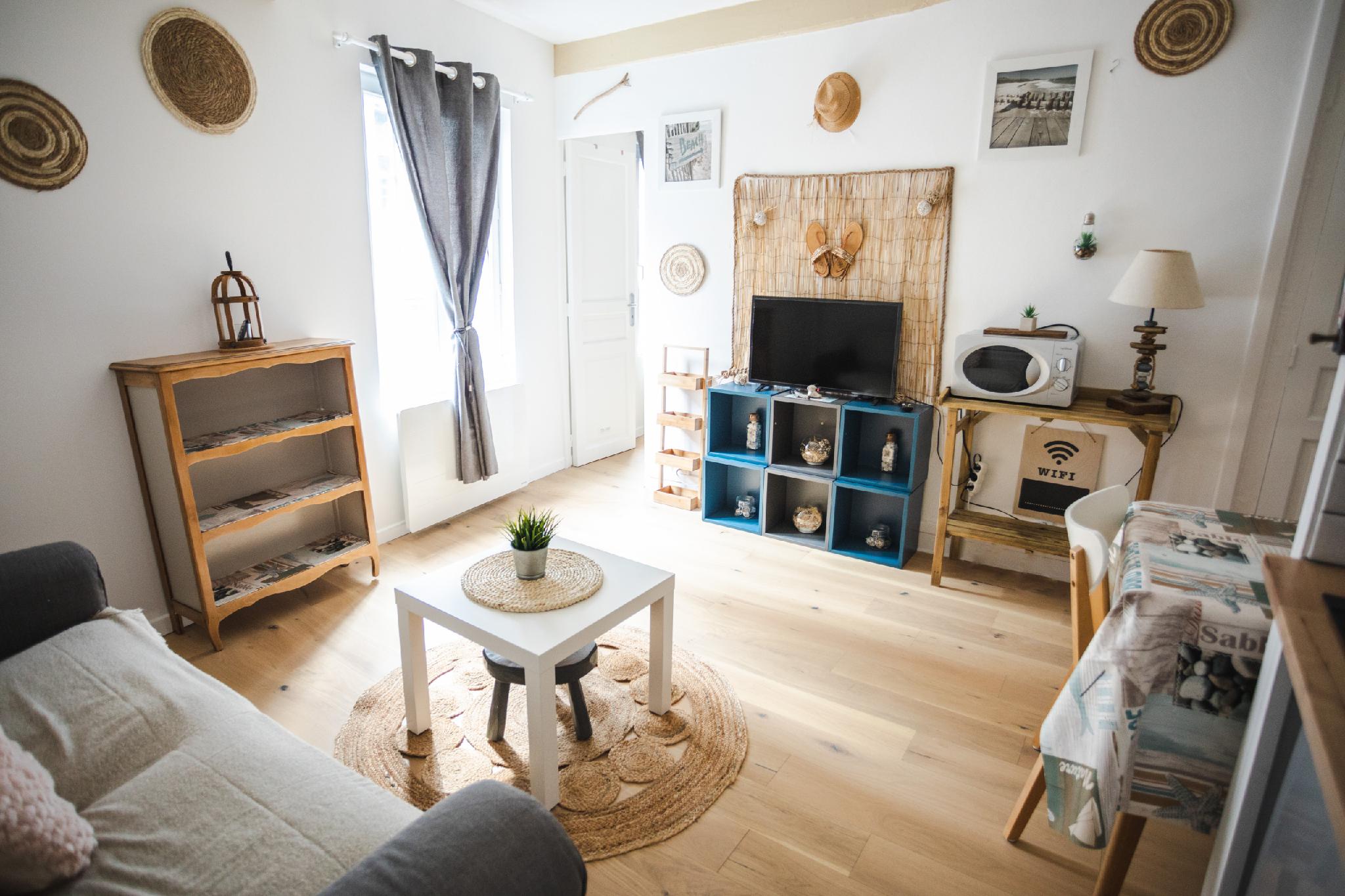 Les Dunes-一室-经典-淋浴-城市景观