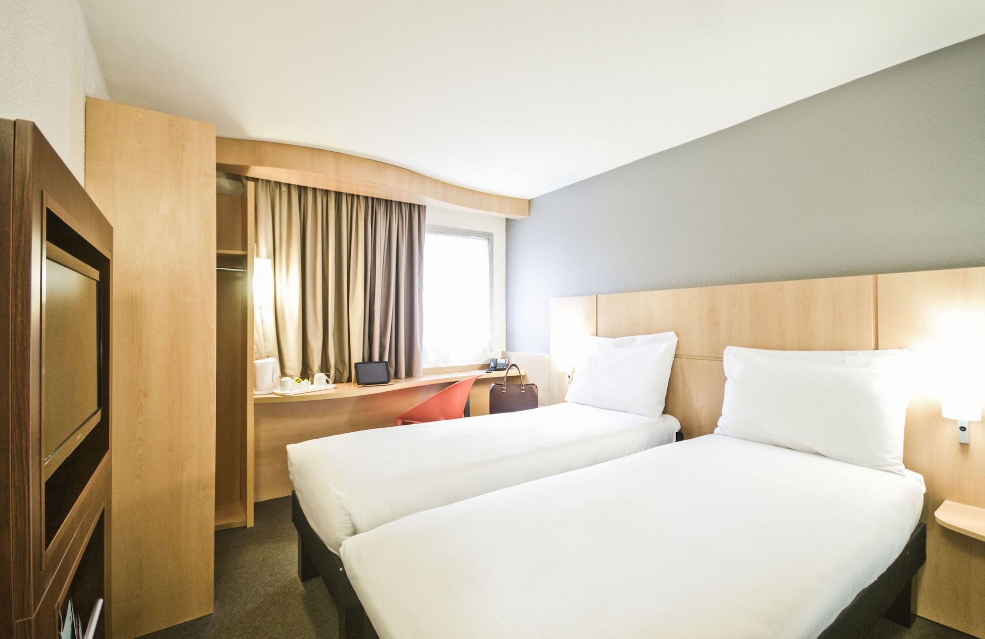 标准2张单人床房