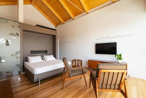 带露台一室公寓