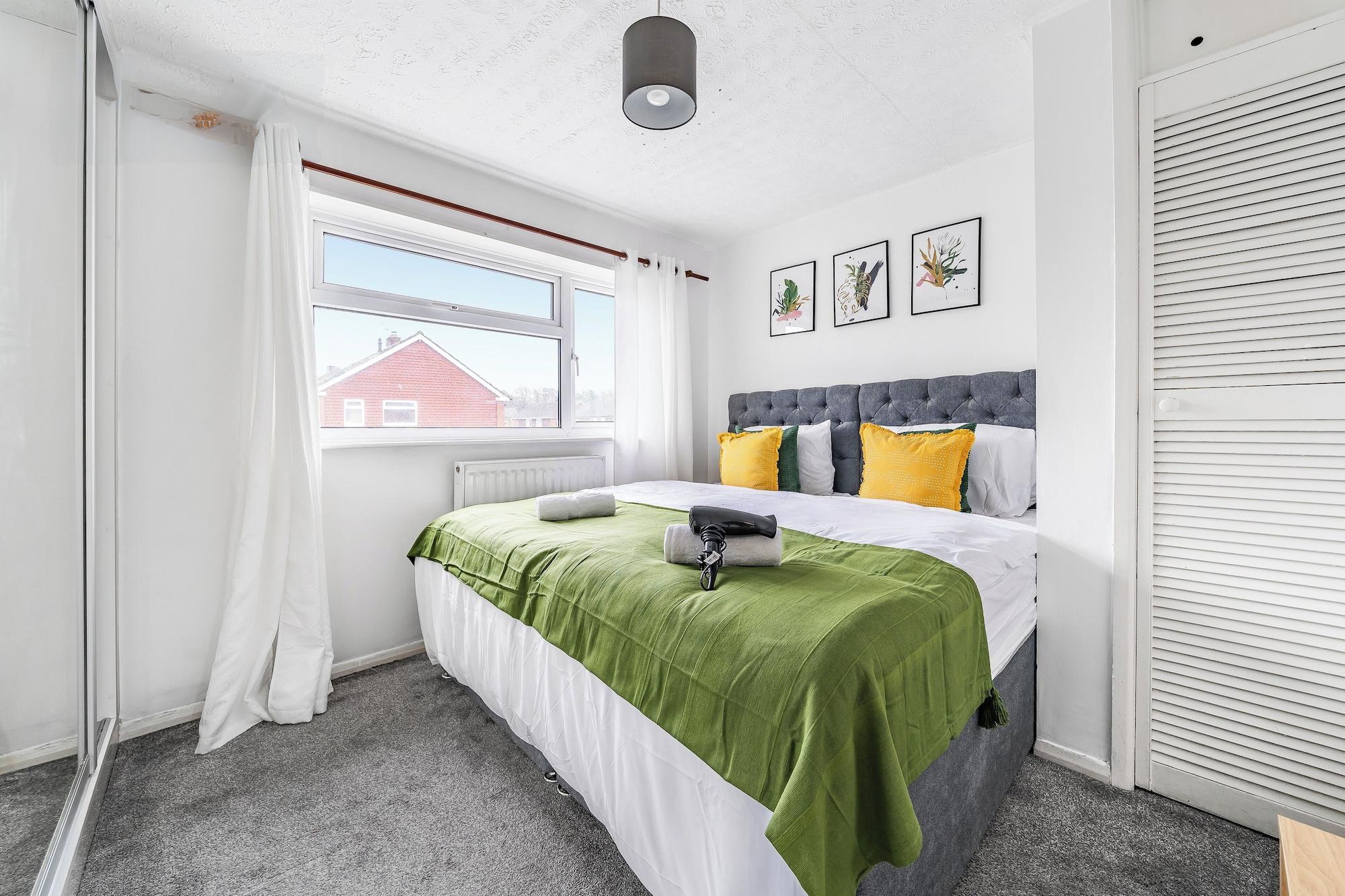 优质小屋，三卧室，庭院