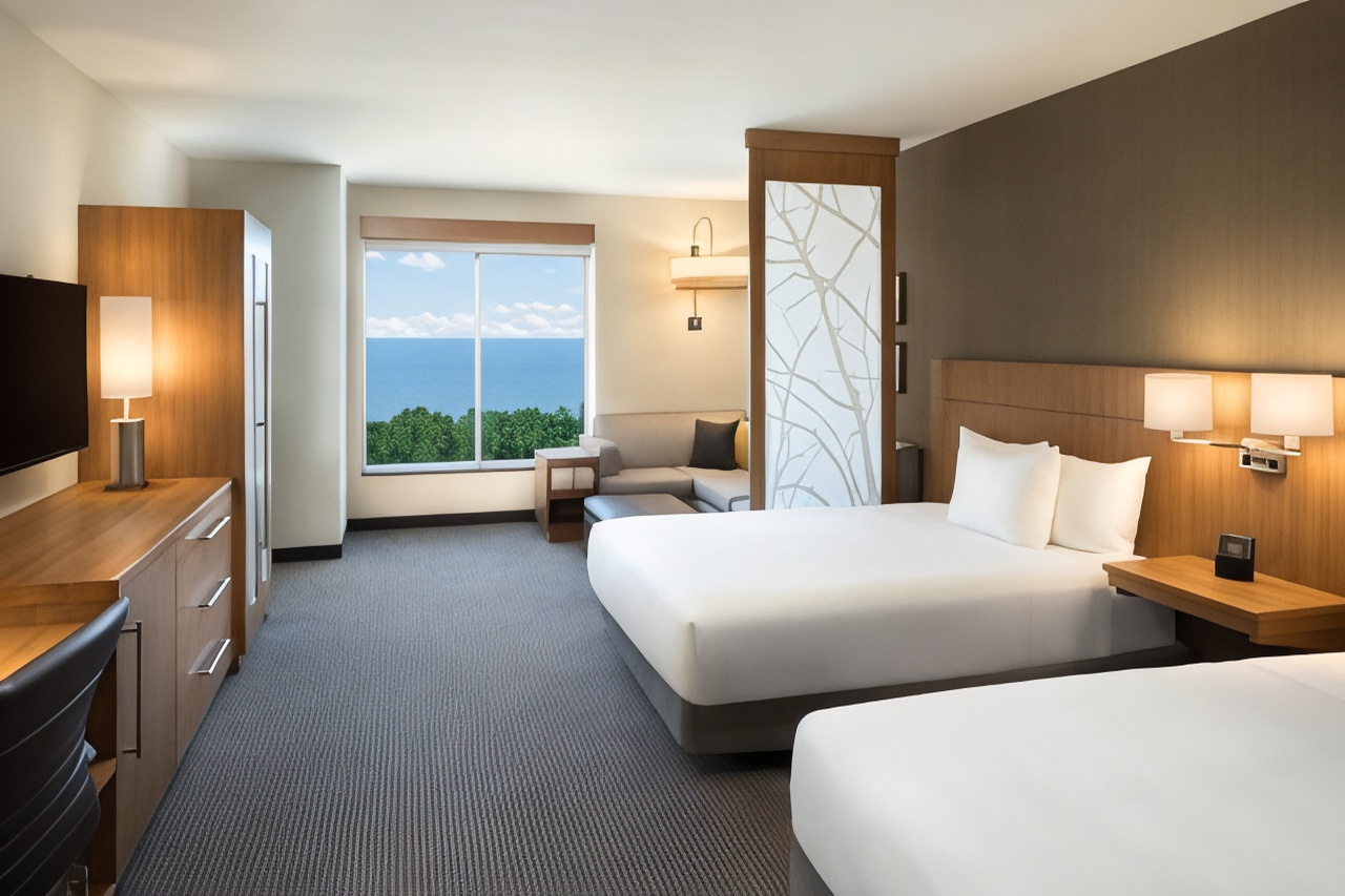 两张大床房带梳化床